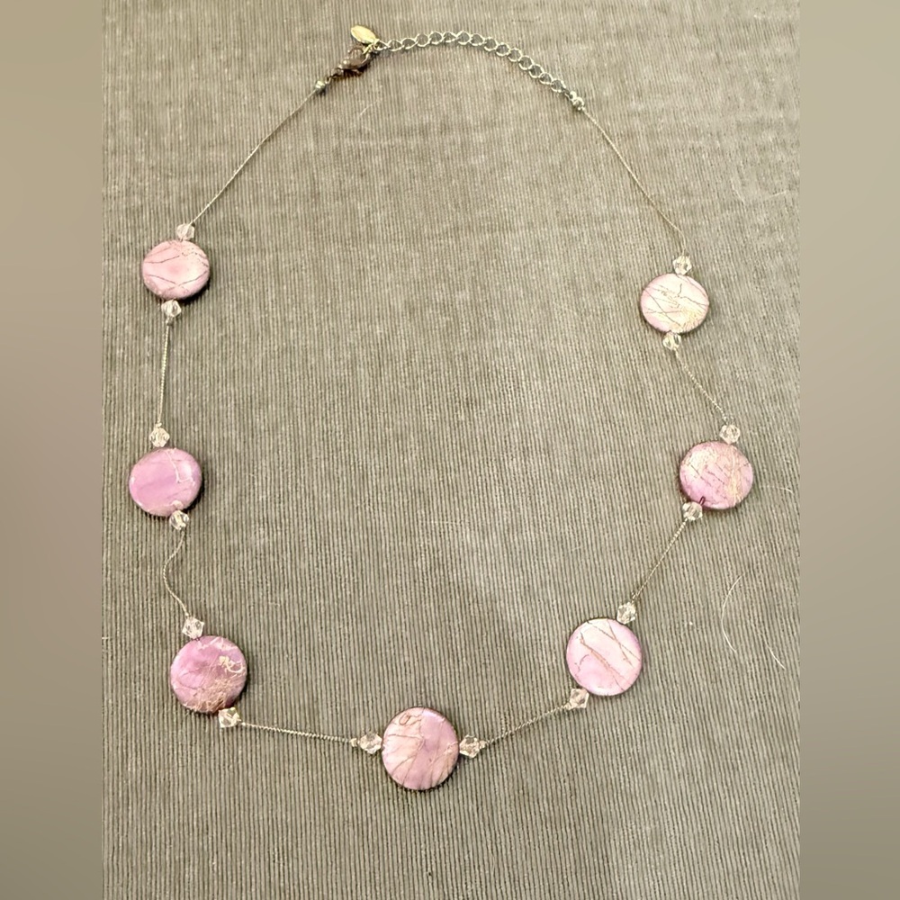 Pink Beaded Necklace